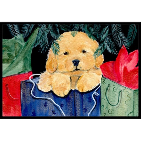 Carolines Treasures 18 x 27 in. Golden Retriever Indoor Outdoor Doormat SS8580MAT